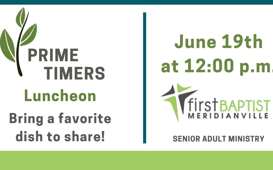 Prime Timers – Senior Adult Ministry
