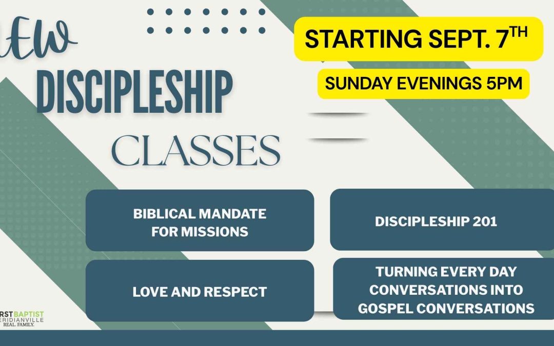 Discipleship Classes
